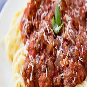 CROCK POT SPAGHETTI SAUCE!!! It doesn't get better than that!_image