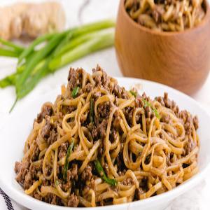 Mongolian Beef and Noodle Recipe_image