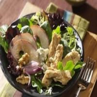 Candied Pecans, Gorgonzola and Pear Salad image