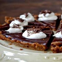 Dark Chocolate Ganache Pie with a Biscoff Cookie Crust Recipe - (4.4/5) image