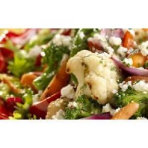 Grilled Vegetable Salad with Mustard Herb Dressing_image
