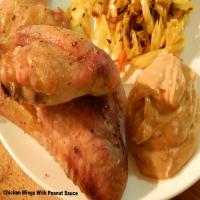 Chicken Wings With Peanut Sauce_image