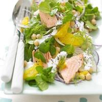 Salmon, fennel & orange salad_image