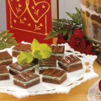 Glazed Mint Brownies image
