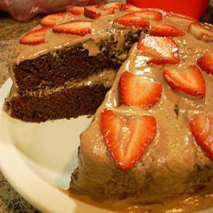 Raspberry Chocolate Cake (Vegan)_image