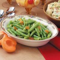 Apricot-Glazed Green Beans image