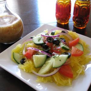 Refreshing Spaghetti Squash and Cucumber Salad_image