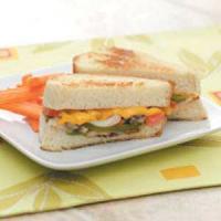 Veggie Cheese Sandwiches image
