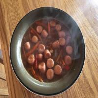 Hot Dog and Baked Bean Soup_image