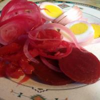 Tickled Pink Pickled Eggs or Pretty in Pink Pickled Eggs_image