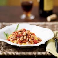 Polenta with Tomato Braised Beans Recipe - (4.5/5) image
