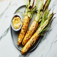 Grilled Corn on the Cob with Salt-and-Pepper Butter image