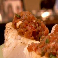 Cod with Roasted Tomato Salsa image