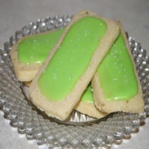 Lime-Glazed Cornmeal Cookies image