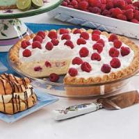 Raspberry Cheesecake Pie_image