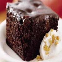 Chocolate Pudding Poke Cake image