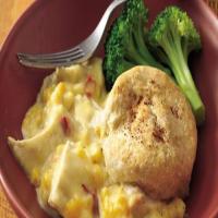 Biscuit-Topped Chicken and Cheese Casserole image