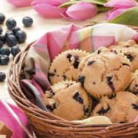 Breakfast Blueberry Muffins_image