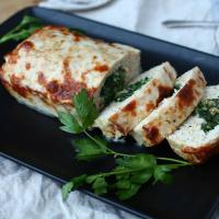 Spinach Stuffed Turkey Meatloaf image
