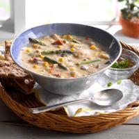 Chicken & Vegetable Wild Rice Soup_image