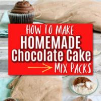 How to Make Homemade Chocolate Cake Mix Packs!_image