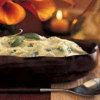 Creamy Mashed Potatoes with Goat Cheese and Fresh Sage image