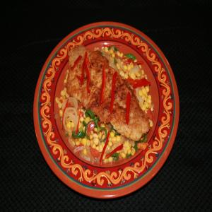 Mexican Red Snapper With Chili and Corn_image