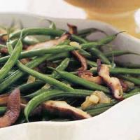 Green Beans with Shiitake Mushrooms image