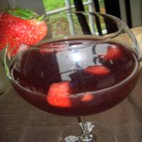 Cranberry and Strawberry Sangria image