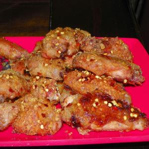 Crunchy Oven Baked Hot Honey Wings_image