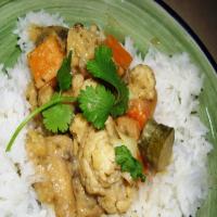 Green Coconut Curry With Vegetables image
