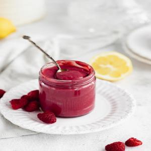 Luscious Raspberry Curd Recipe - Flouring Kitchen_image