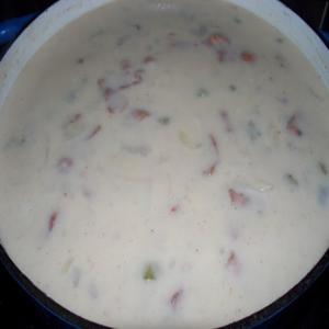 Mom's Cream Of Potato Soup With Bacon image