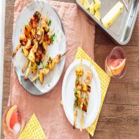 Pineapple-Glazed Shrimp Skewers image