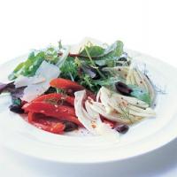Roasted Red Bell Pepper and Fennel Salad image
