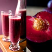 Plum, Red Grape and Almond Smoothie_image
