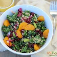 Kale Quinoa Salad with Orange Miso Dressing_image