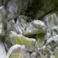 Cucumbers in Dill Cream image