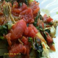 Afghani Chicken With Spinach image