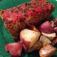 Vegetarian Meatloaf with Vegetables image