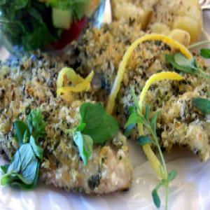 Cod Roasted with Fresh Herbs_image