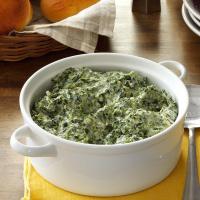 Three-Cheese Creamed Spinach image