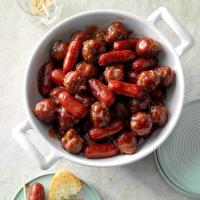 Cranberry Meatballs and Sausage image