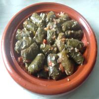 Dolma Dalya - Algerian Tomato & Pepper Stuffed Vine Leaves image