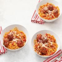 Crowd-Sourced Spaghetti and Meatballs image