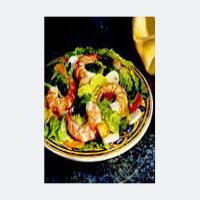 Honey Dijon Salad with Shrimp_image