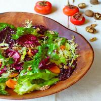 Mixed Chicories with Persimmons image