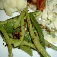 Green Beans With Whole Grain Mustard image