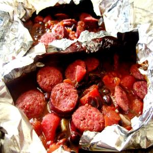 Cajun Sausage and Beans Packets image