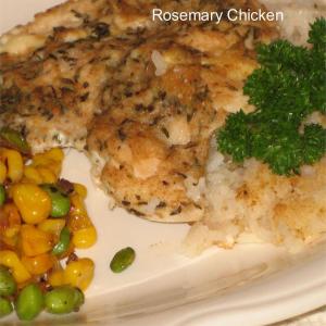 One Dish Rosemary Chicken and Rice Dinner_image